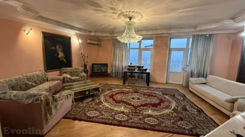 Satılır 4 otaqlı Mənzil Yeni tikili 147 m² Memar Əcəmi m. - şəkil 3