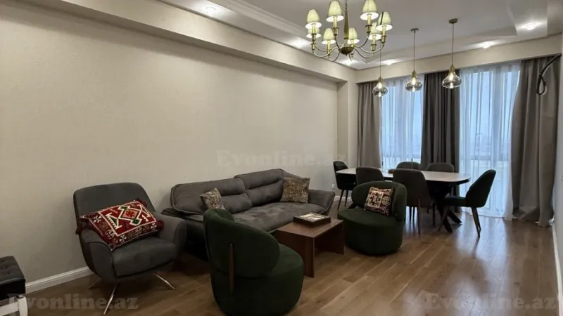 Satılır 4 otaqlı Mənzil Yeni tikili 120 m² Yasamal - şəkil 4