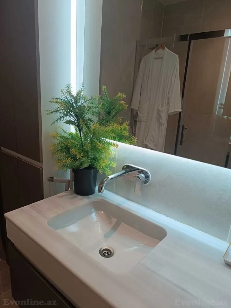 Kirayə verilir 1 otaqlı Mənzil Yeni tikili 60 m² Nardaran - şəkil 15