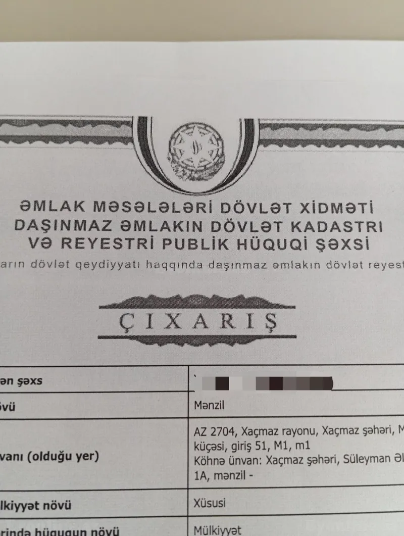 Satılır 2 otaqlı Mənzil Yeni tikili 56.3 m² Xaçmaz - şəkil 5