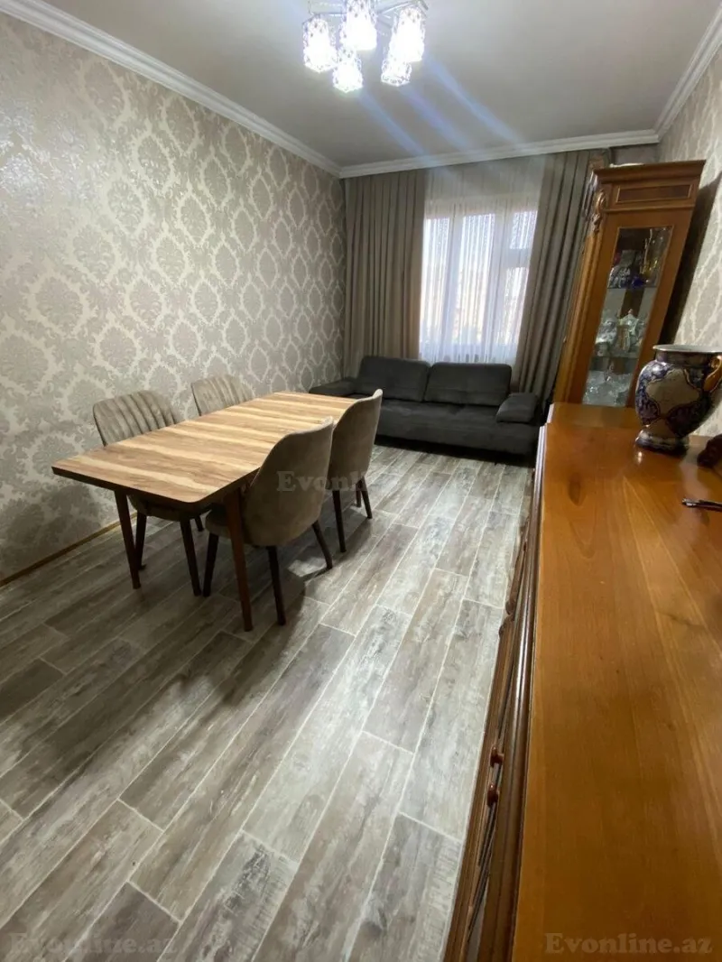 Kirayə verilir 2 otaqlı Mənzil Köhnə tikili 65 m² 9-cu mikrorayon - şəkil 2