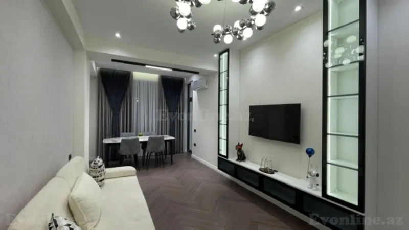 Satılır 2 otaqlı Mənzil Yeni tikili 60 m² Nəriman Nərimanov m. - şəkil 2