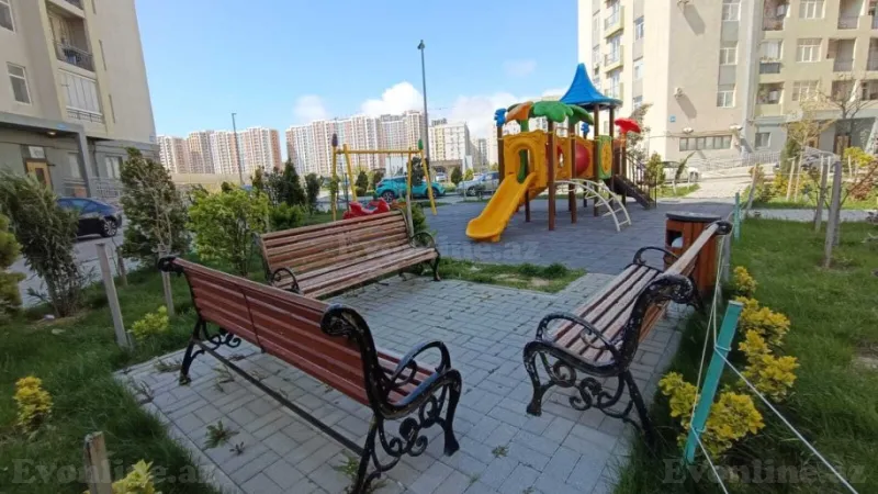 Satılır 4 otaqlı Mənzil Yeni tikili 111 m² Yasamal r. - şəkil 2