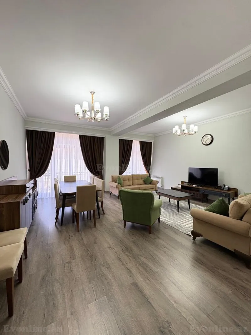 Kirayə verilir 4 otaqlı Mənzil Yeni tikili 170 m² Xətai r. - şəkil 4