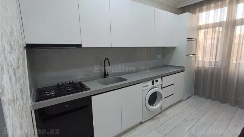 Kirayə verilir 2 otaqlı Mənzil Yeni tikili 85 m² Həzi Aslanov m. - şəkil 26