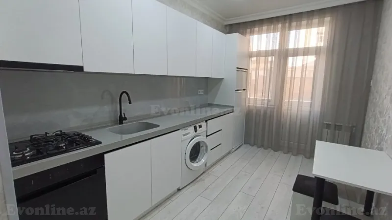 Kirayə verilir 2 otaqlı Mənzil Yeni tikili 85 m² Həzi Aslanov m. - şəkil 29