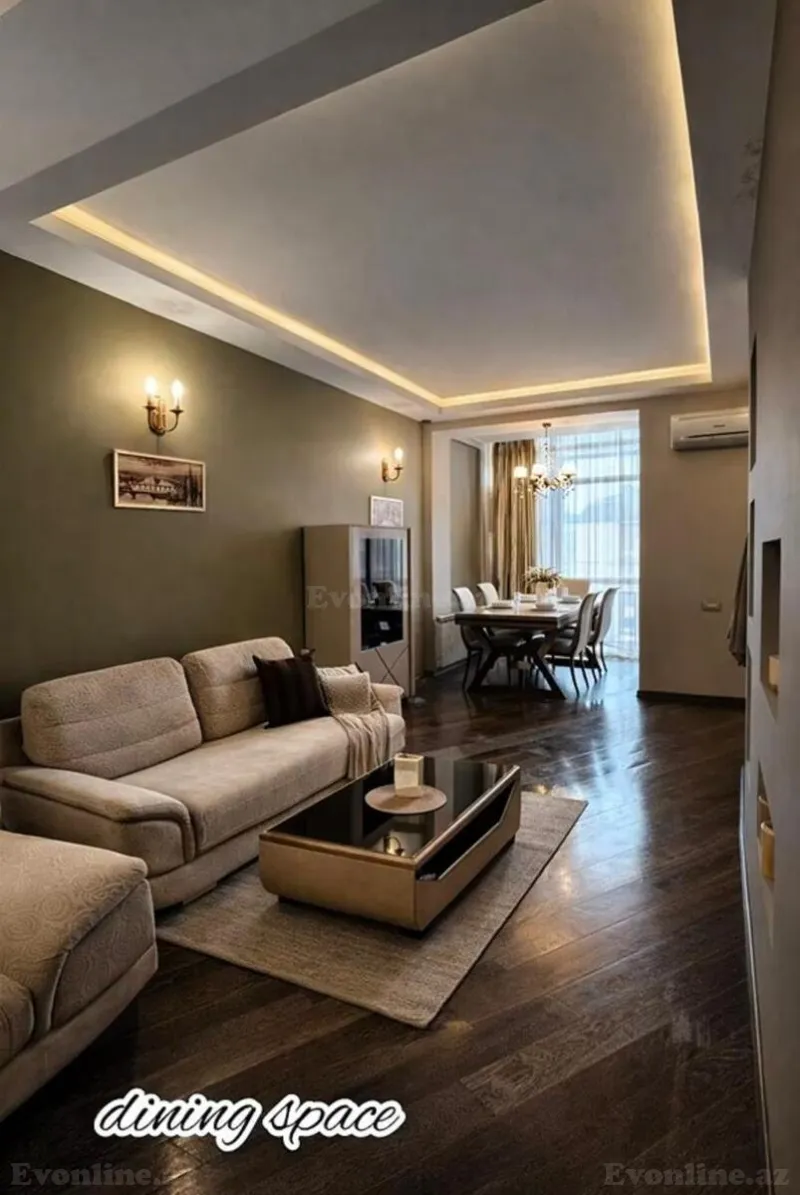 Kirayə verilir 4 otaqlı Mənzil Yeni tikili 155 m² Nəriman Nərimanov m. - şəkil 2