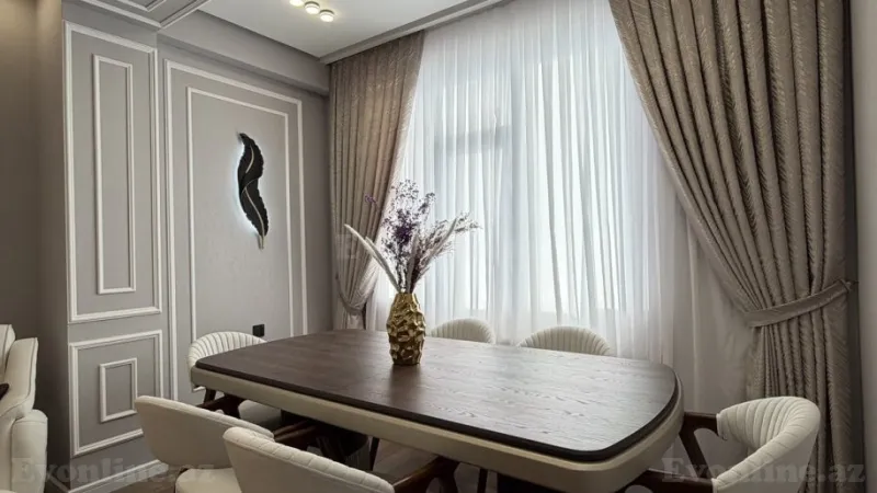 Satılır 3 otaqlı Mənzil Yeni tikili 105 m² Həzi Aslanov m. - şəkil 3