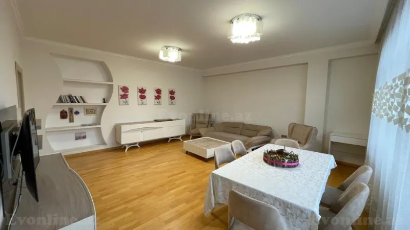 Kirayə verilir 3 otaqlı Mənzil Yeni tikili 130 m² Xətai m. - şəkil 2