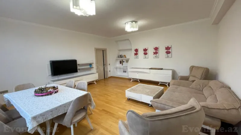 Kirayə verilir 3 otaqlı Mənzil Yeni tikili 130 m² Xətai m. - şəkil 3