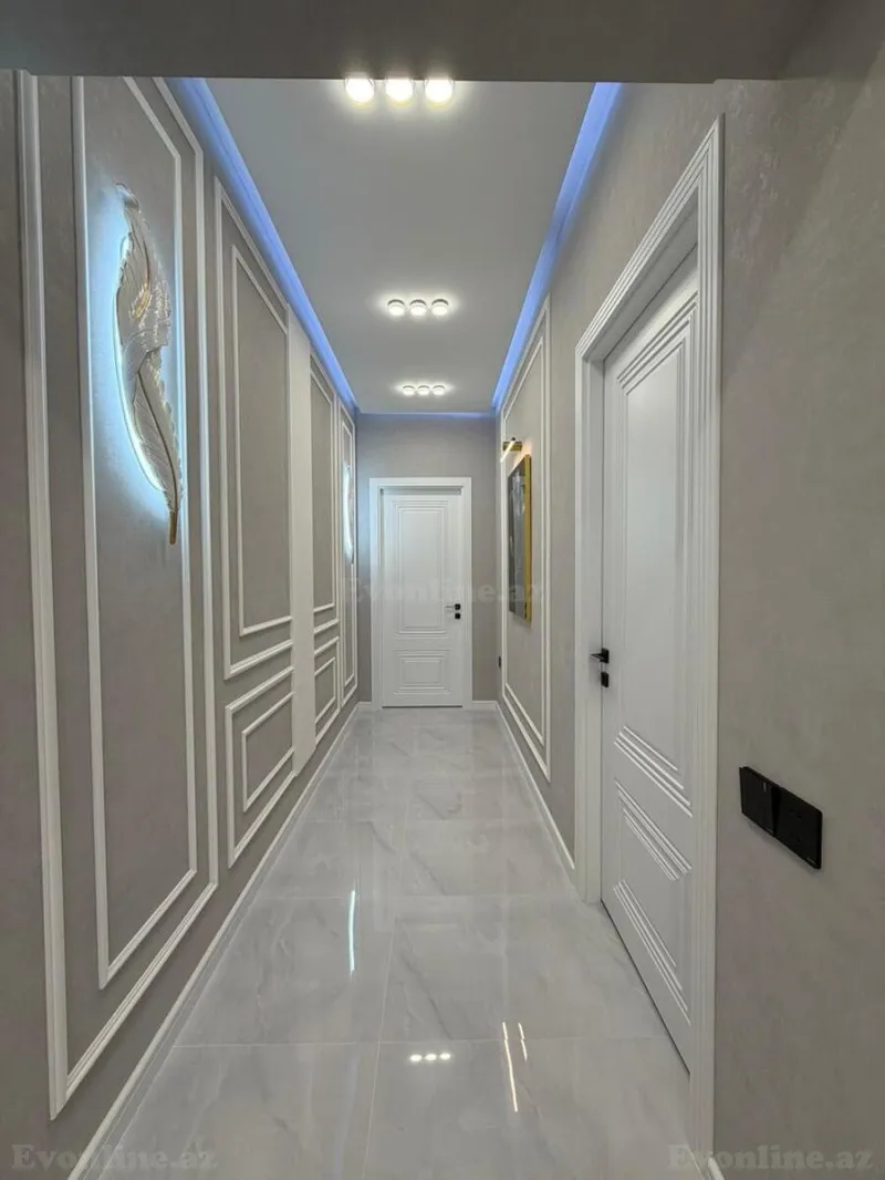 Satılır 3 otaqlı Mənzil Yeni tikili 115 m² Həzi Aslanov m. - şəkil 2