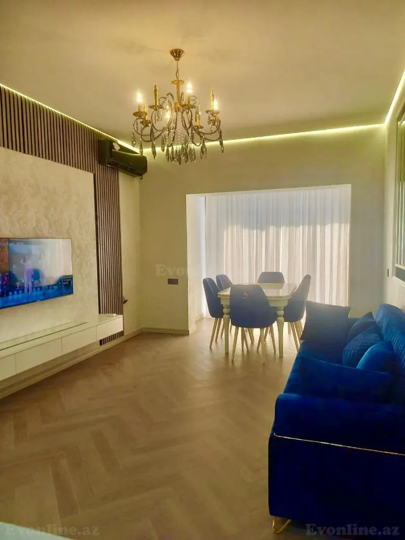 2 otaqlı Mənzil 65 m² Nərimanov r. Kirayə verilir