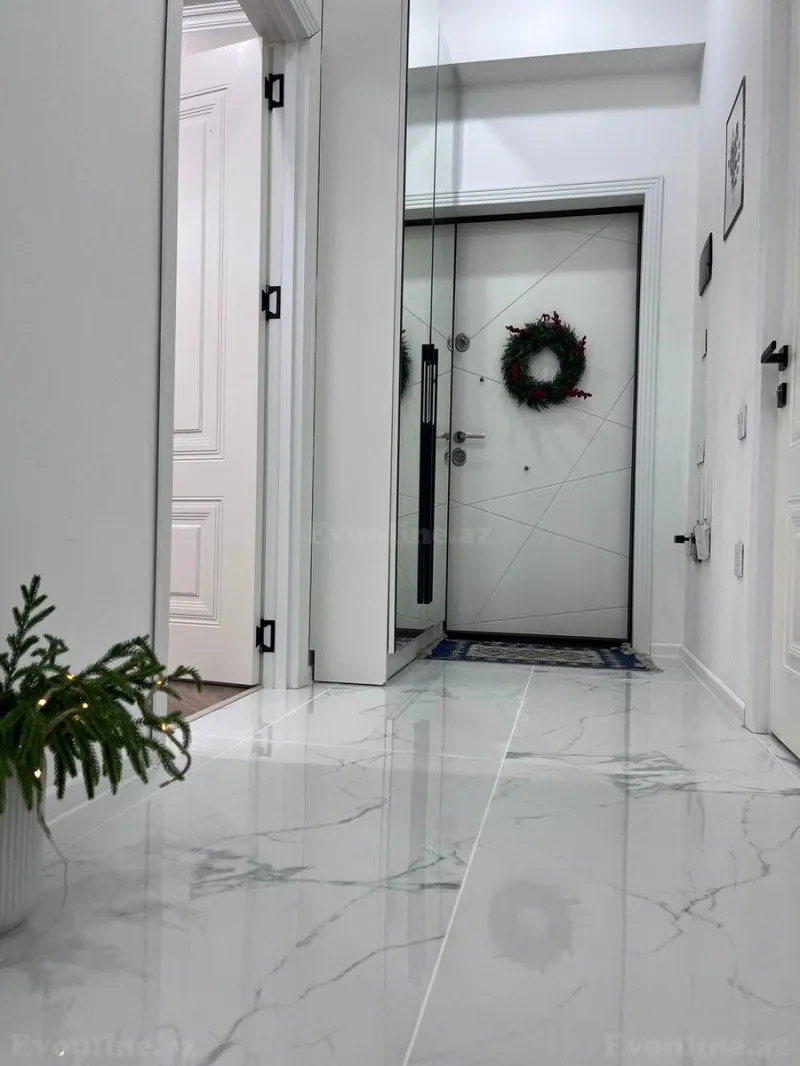 Kirayə verilir 2 otaqlı Mənzil Yeni tikili 60 m² Nərimanov r. - şəkil 2