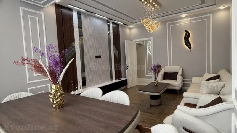 Satılır 3 otaqlı Mənzil Yeni tikili 105 m² Həzi Aslanov m. - şəkil 3