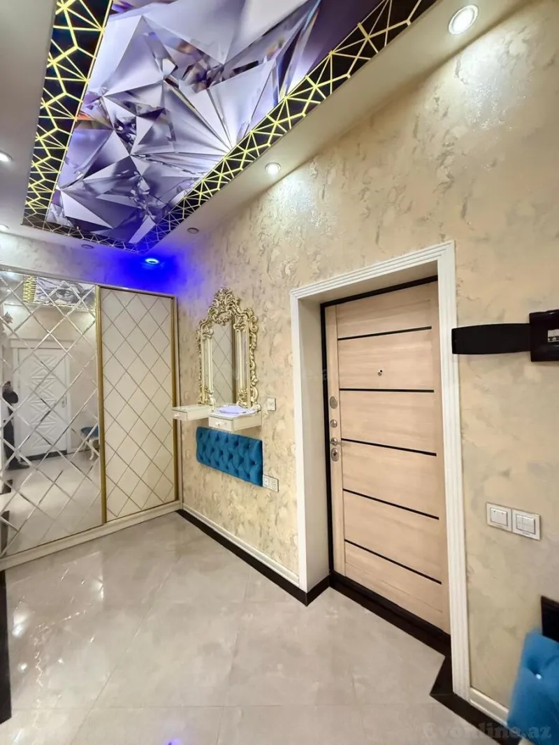 Kirayə verilir 2 otaqlı Mənzil Yeni tikili 60 m² Nizami r. - şəkil 4