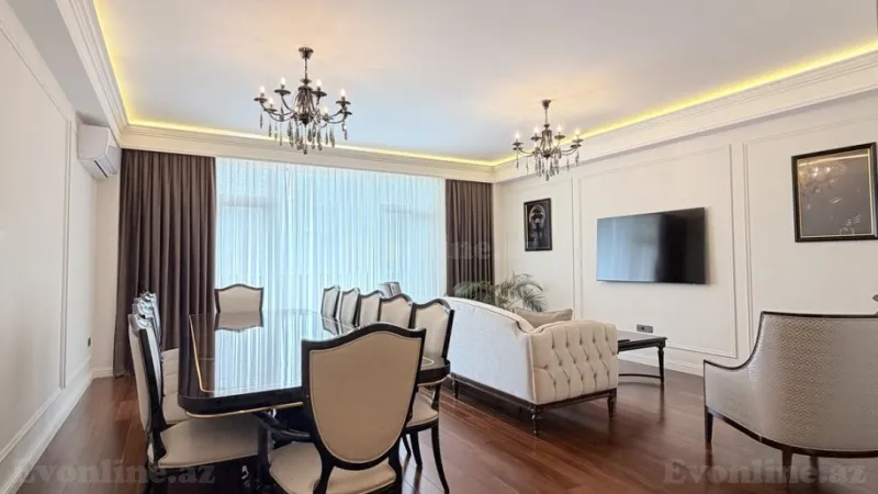 Satılır 4 otaqlı Mənzil Yeni tikili 188 m² 28 May m. - şəkil 2