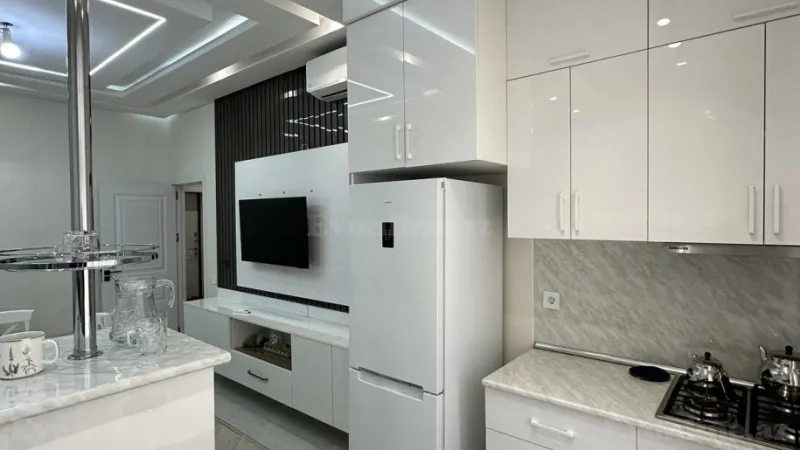 Satılır 2 otaqlı Mənzil Yeni tikili 59.6 m² 7-ci mikrorayon - şəkil 3