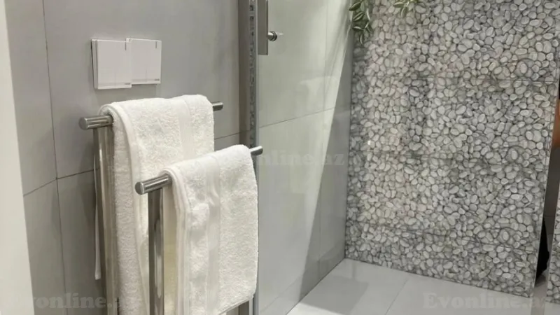 Kirayə verilir 2 otaqlı Mənzil Yeni tikili 60 m² Nəsimi r. - şəkil 18