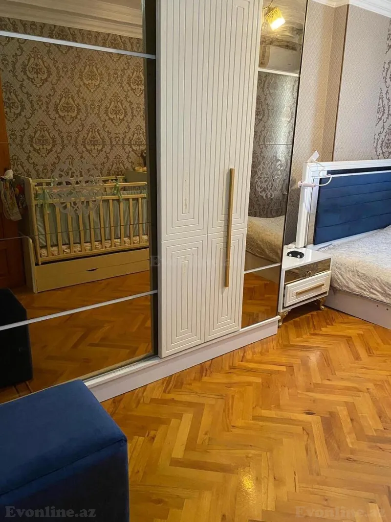 Satılır 3 otaqlı Mənzil Köhnə tikili 85 m² Həzi Aslanov m. - şəkil 6