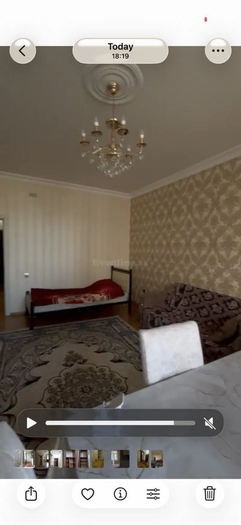 Kirayə verilir 2 otaqlı Mənzil Yeni tikili 83 m² Nərimanov r. - şəkil 12