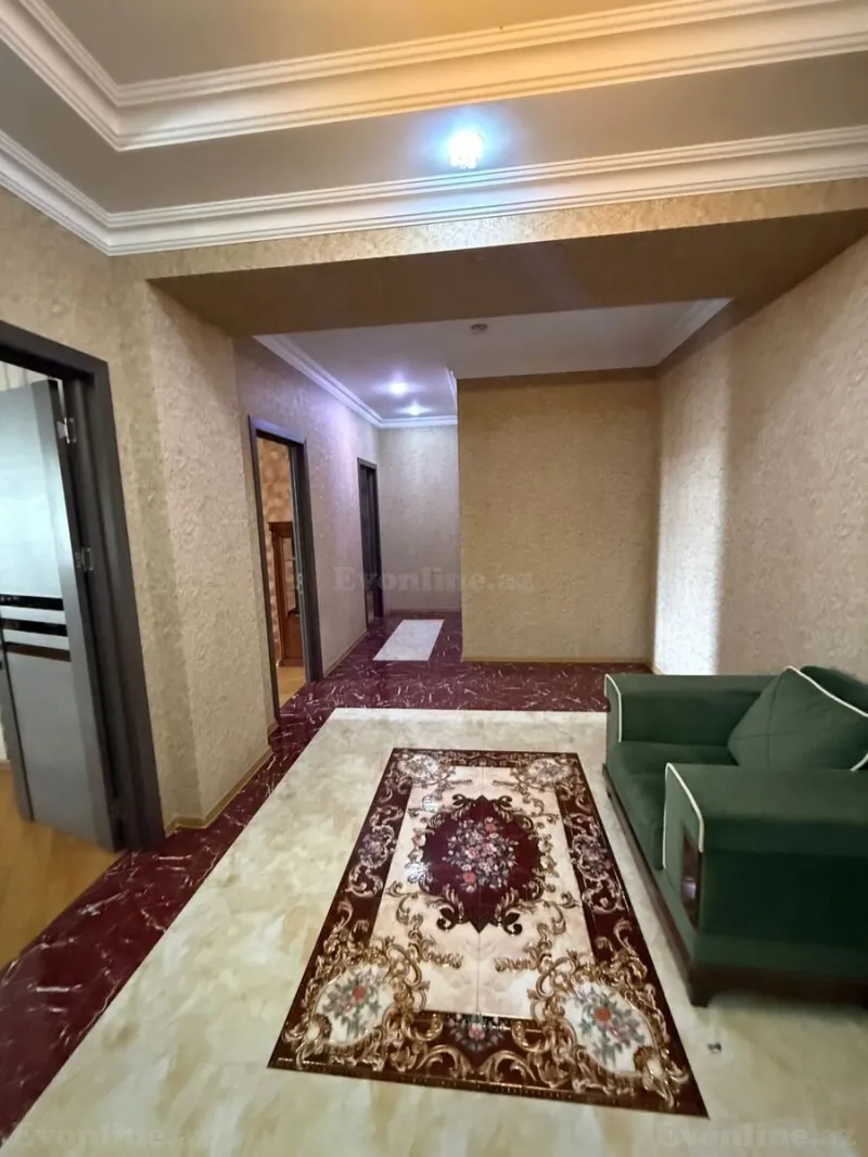 Kirayə verilir 2 otaqlı Mənzil Yeni tikili 109 m² Nəsimi r. - şəkil 2
