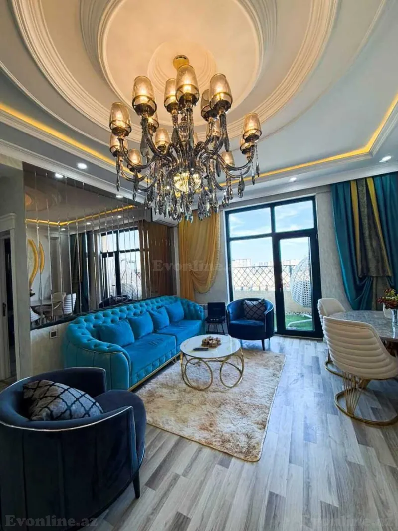 Satılır 3 otaqlı Mənzil Yeni tikili 95 m² Qara Qarayev m. - şəkil 6