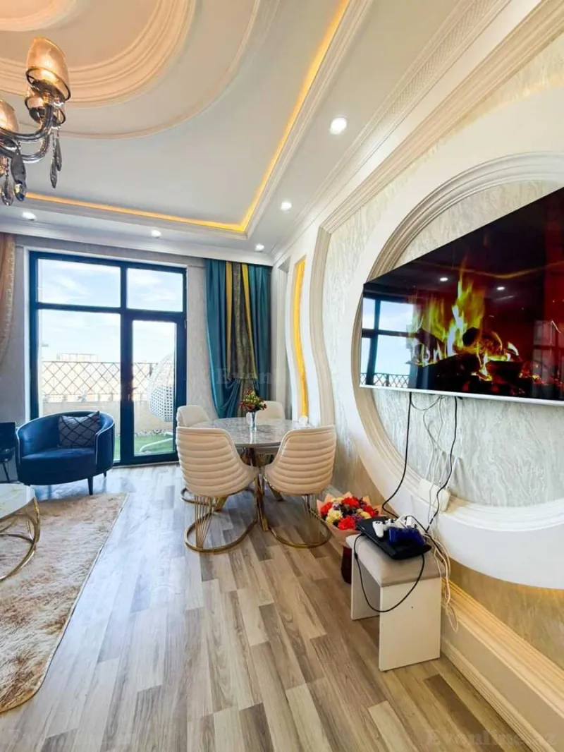 Satılır 3 otaqlı Mənzil Yeni tikili 95 m² Qara Qarayev m. - şəkil 7