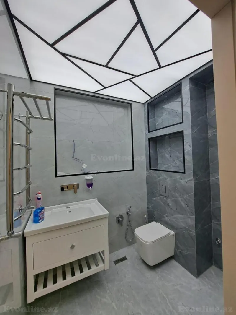 Kirayə verilir 3 otaqlı Mənzil Yeni tikili 130 m² Qara Qarayev m. - şəkil 15