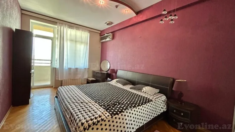 Kirayə verilir 3 otaqlı Mənzil Yeni tikili 100 m² Nəsimi r. - şəkil 2