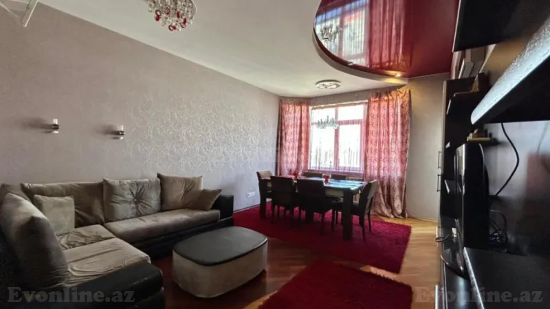 Kirayə verilir 3 otaqlı Mənzil Yeni tikili 100 m² Nəsimi r. - şəkil 8