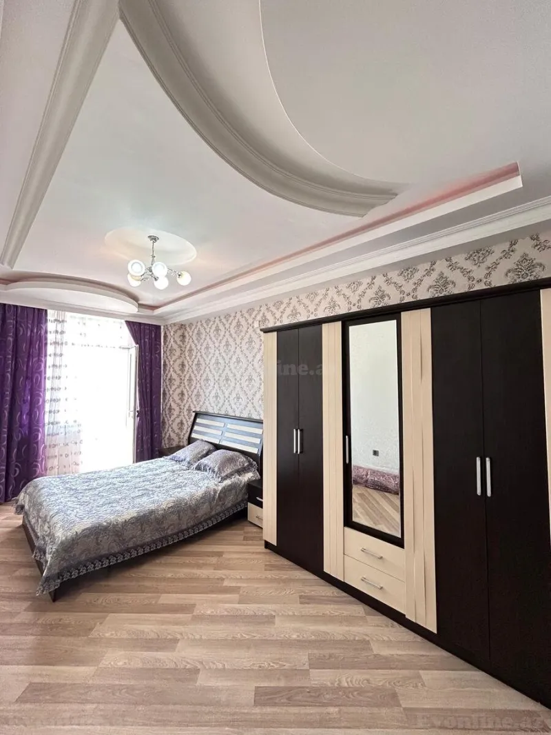 Kirayə verilir 2 otaqlı Mənzil Yeni tikili 100 m² Nizami m. - şəkil 4