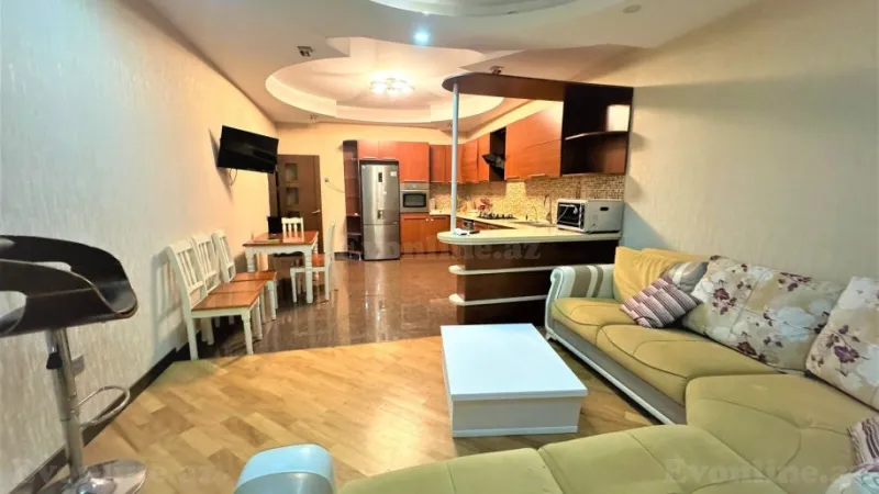 Kirayə verilir 4 otaqlı Mənzil Yeni tikili 200 m² Nərimanov r. - şəkil 11