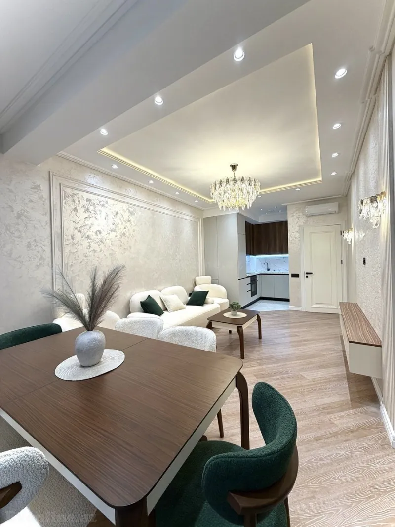 Satılır 2 otaqlı Mənzil Yeni tikili 70 m² Elmlər Akademiyası m. - şəkil 2