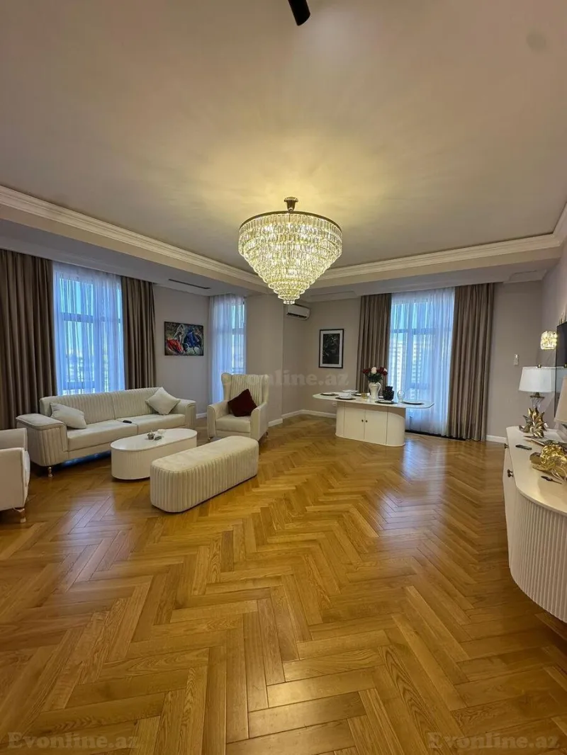 Satılır 3 otaqlı Mənzil Yeni tikili 149 m² Nərimanov r. - şəkil 3