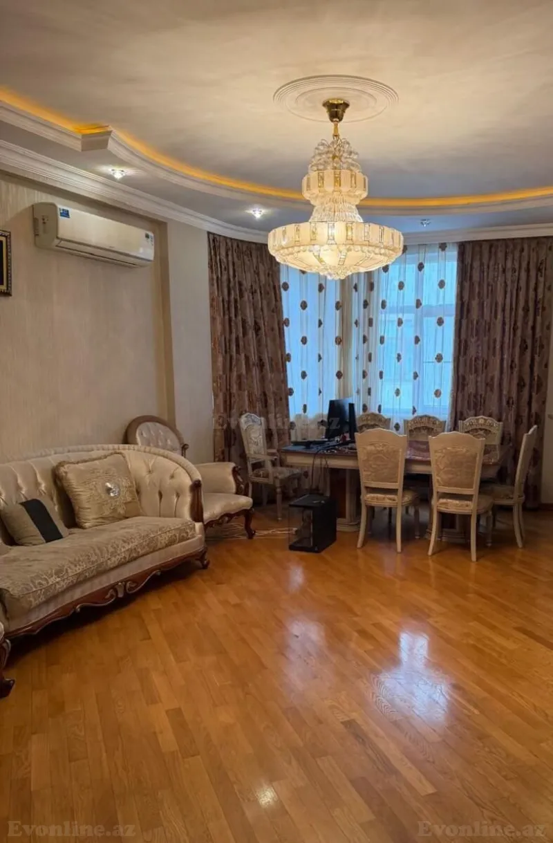 3 otaqlı Mənzil 125 m² Nəsimi r. Satılır