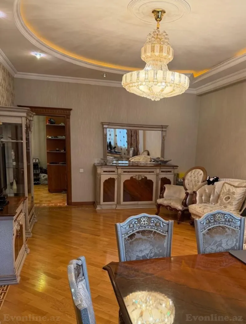 Satılır 3 otaqlı Mənzil Yeni tikili 125 m² Nəsimi r. - şəkil 3