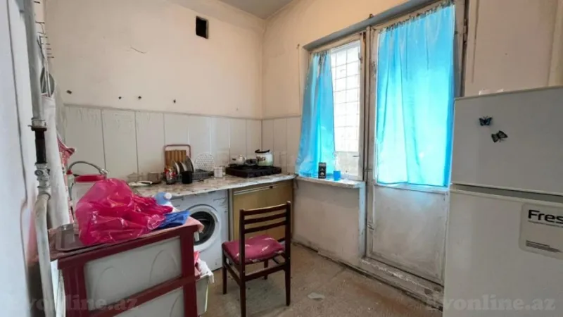 Satılır 2 otaqlı Mənzil Köhnə tikili 65 m² Gənclik m. - şəkil 5