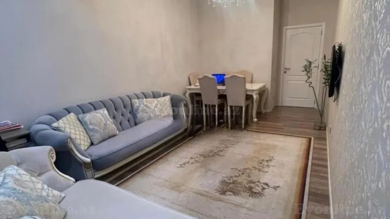 Satılır 2 otaqlı Mənzil Yeni tikili 80 m² İnşaatçılar m. - şəkil 2