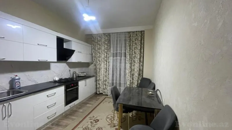 Satılır 2 otaqlı Mənzil Yeni tikili 80 m² İnşaatçılar m. - şəkil 3