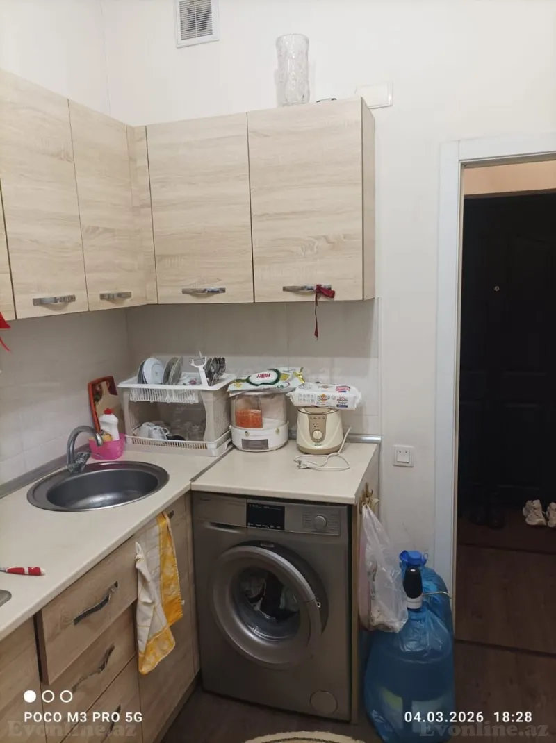 Satılır 1 otaqlı Mənzil Yeni tikili 35 m² Yasamal - şəkil 4