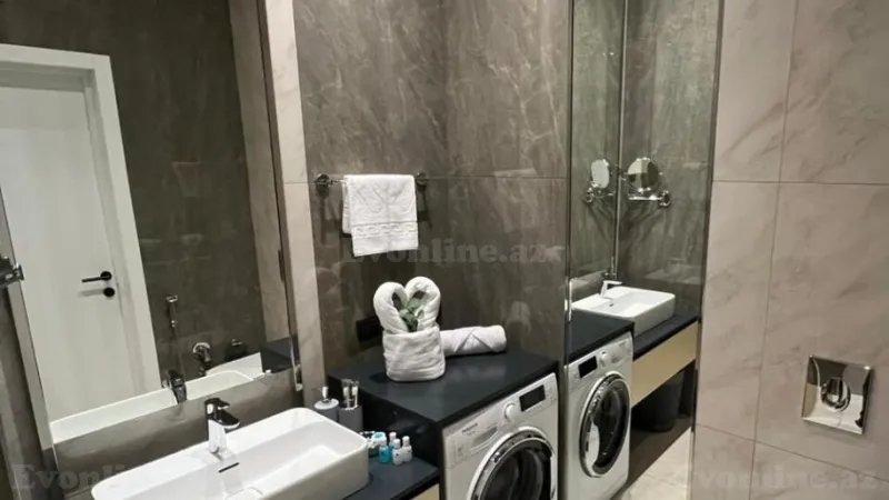 Kirayə verilir 2 otaqlı Mənzil Yeni tikili 75 m² Sabunçu r. - şəkil 11