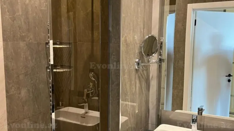 Kirayə verilir 2 otaqlı Mənzil Yeni tikili 75 m² Sabunçu r. - şəkil 12