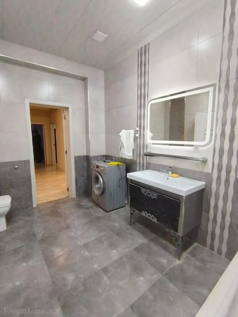 Kirayə verilir 3 otaqlı Mənzil Yeni tikili 190 m² Yasamal - şəkil 14