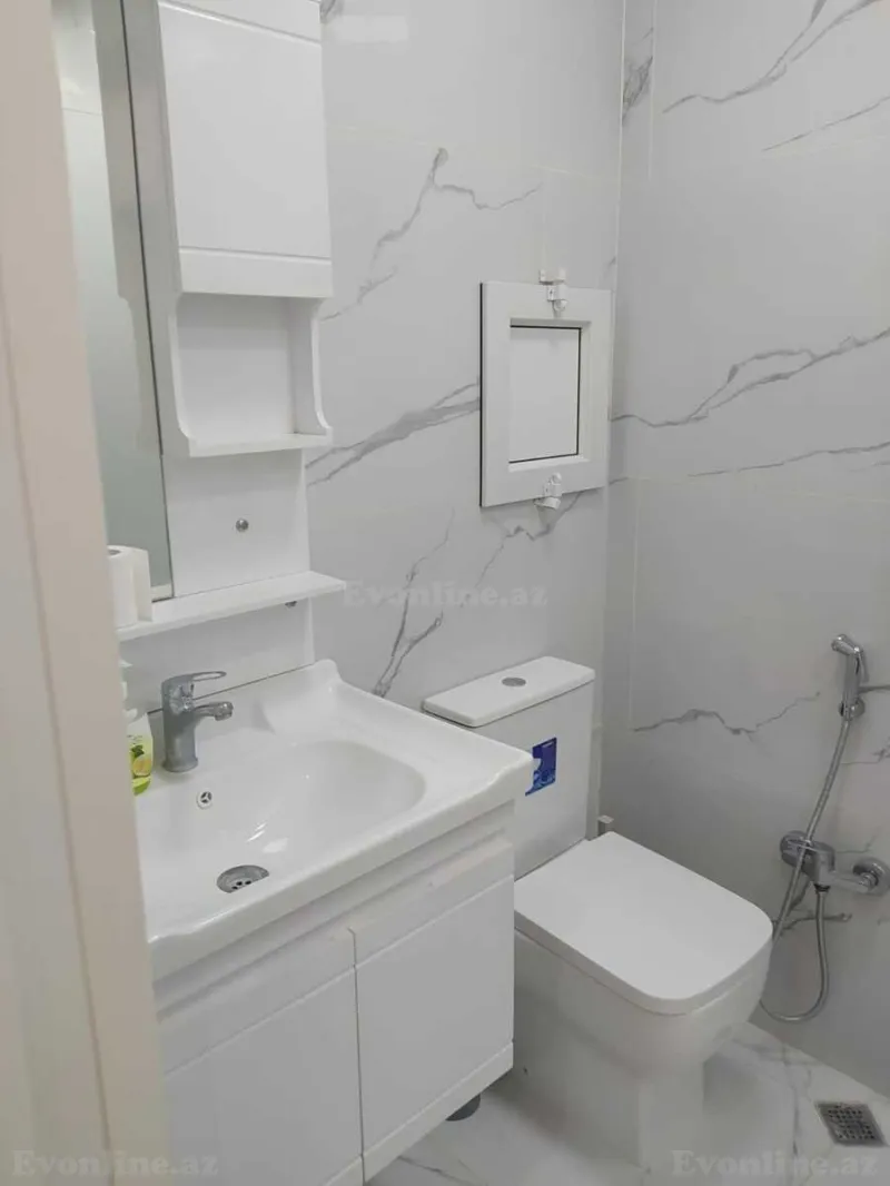 Kirayə verilir 2 otaqlı Mənzil Yeni tikili 65 m² 1-ci mikrorayon - şəkil 13