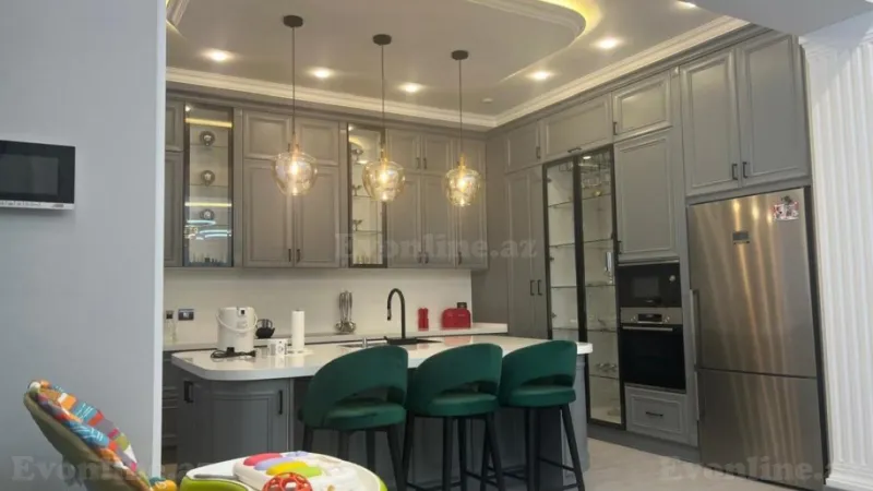 Satılır 3 otaqlı Mənzil Yeni tikili 185 m² Xətai r. - şəkil 12