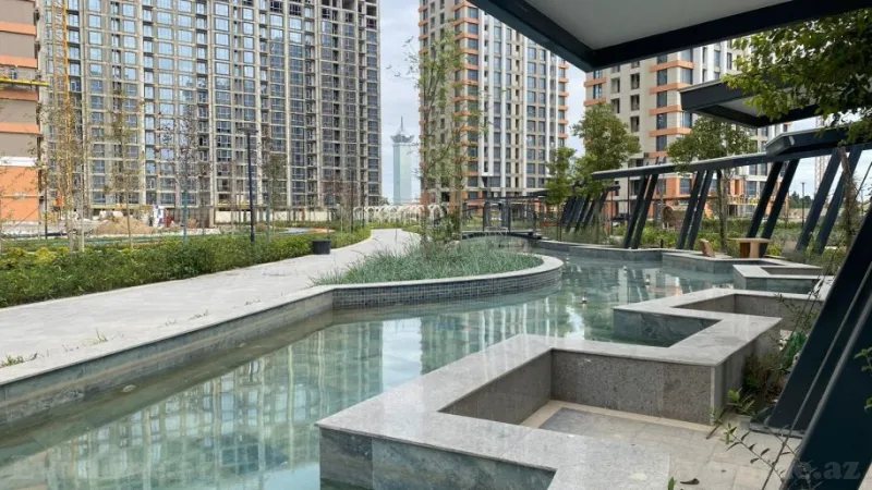 Satılır 3 otaqlı Mənzil Yeni tikili 86 m² Bakmil m. - şəkil 29