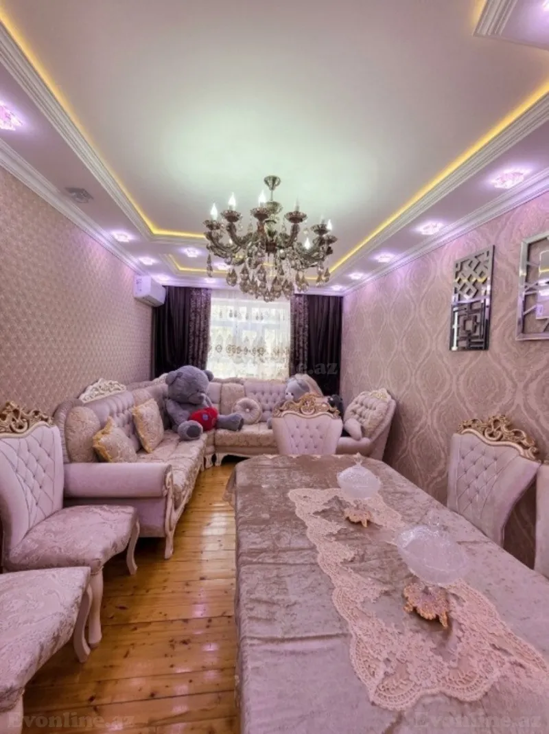 Satılır 3 otaqlı Mənzil Köhnə tikili 85 m² Xətai r. - şəkil 2