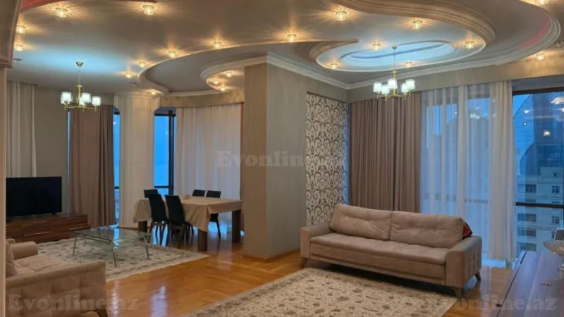 Kirayə verilir 4 otaqlı Mənzil Yeni tikili 200 m² 28 May m. - şəkil 11