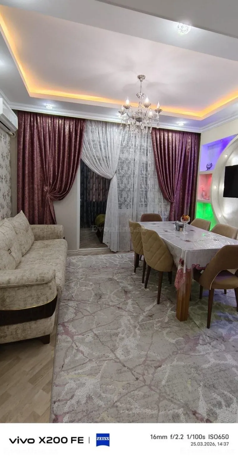 2 otaqlı Mənzil 50 m² Abşeron r. Satılır