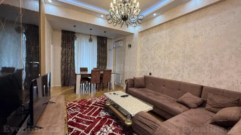Kirayə verilir 3 otaqlı Mənzil Yeni tikili 80 m² Xətai m. - şəkil 2